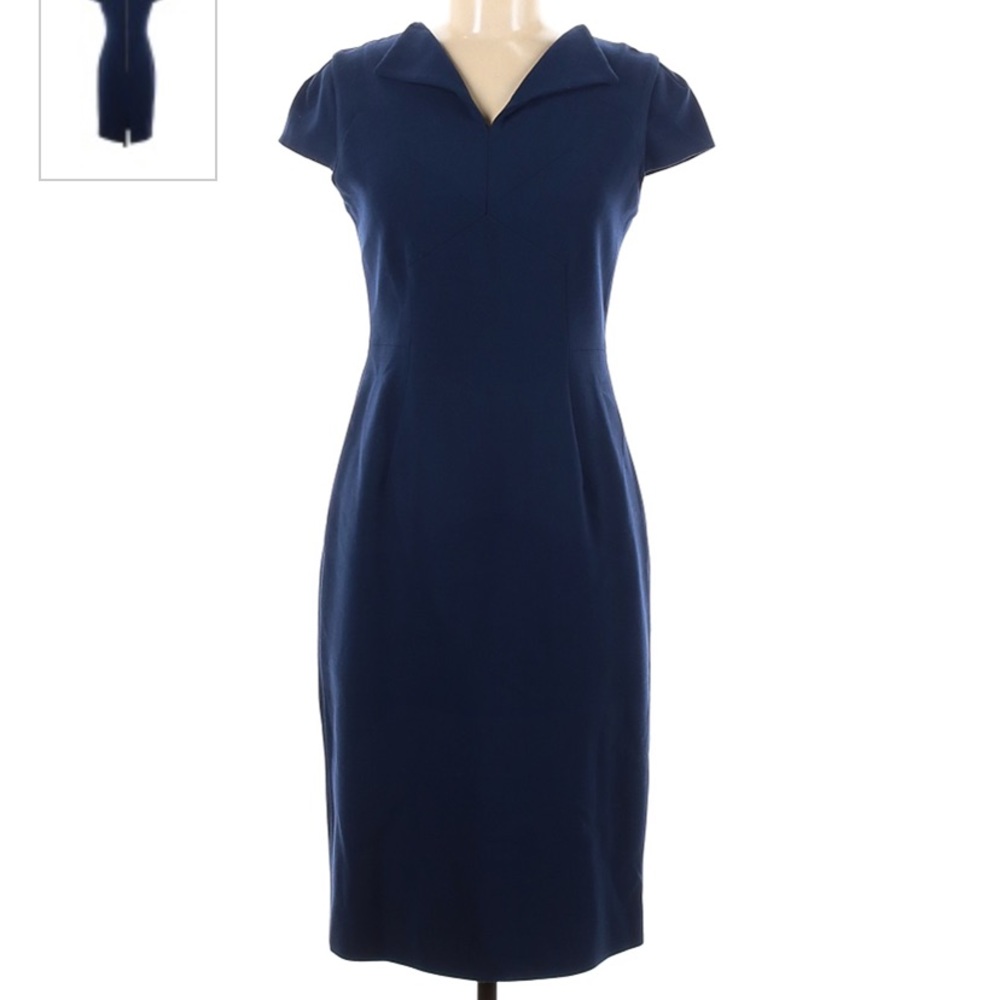 Hobbs London Navy Dress